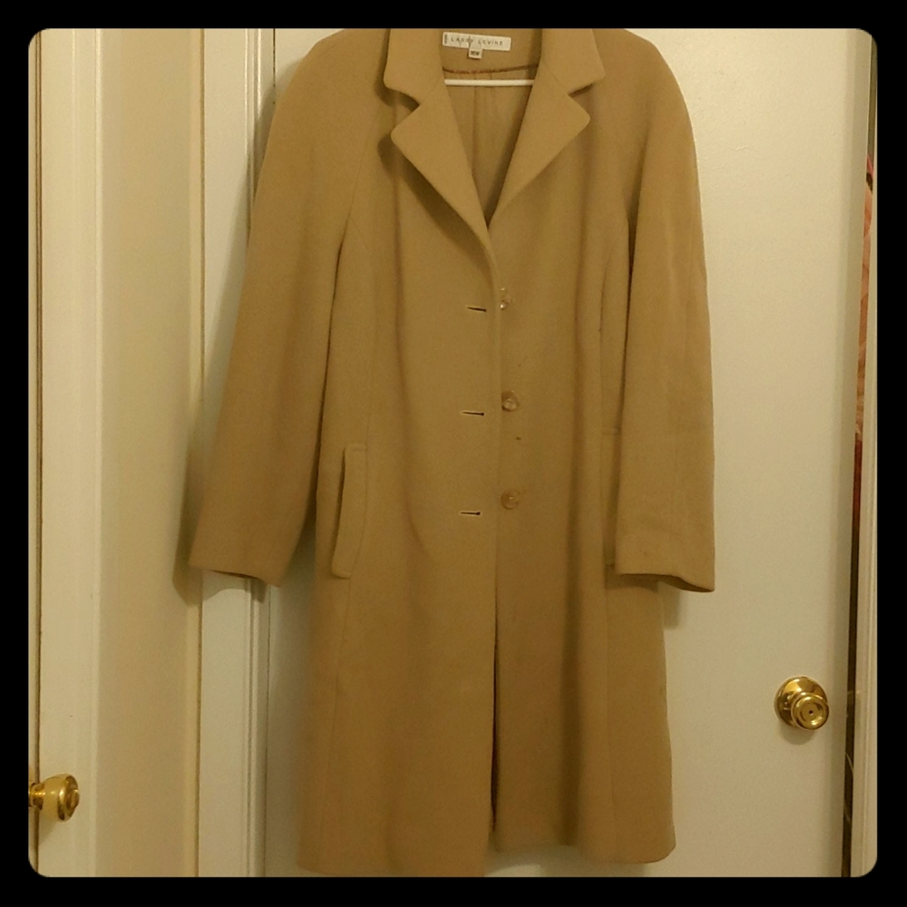 Larry Levine Wool Coat